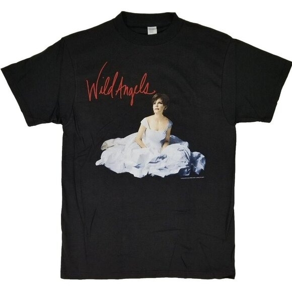 Vintage MARTINA MCBRIDE "Wild Angels" Concert Tour 1996 Double Sided T-Shirt L - Picture 2 of 8